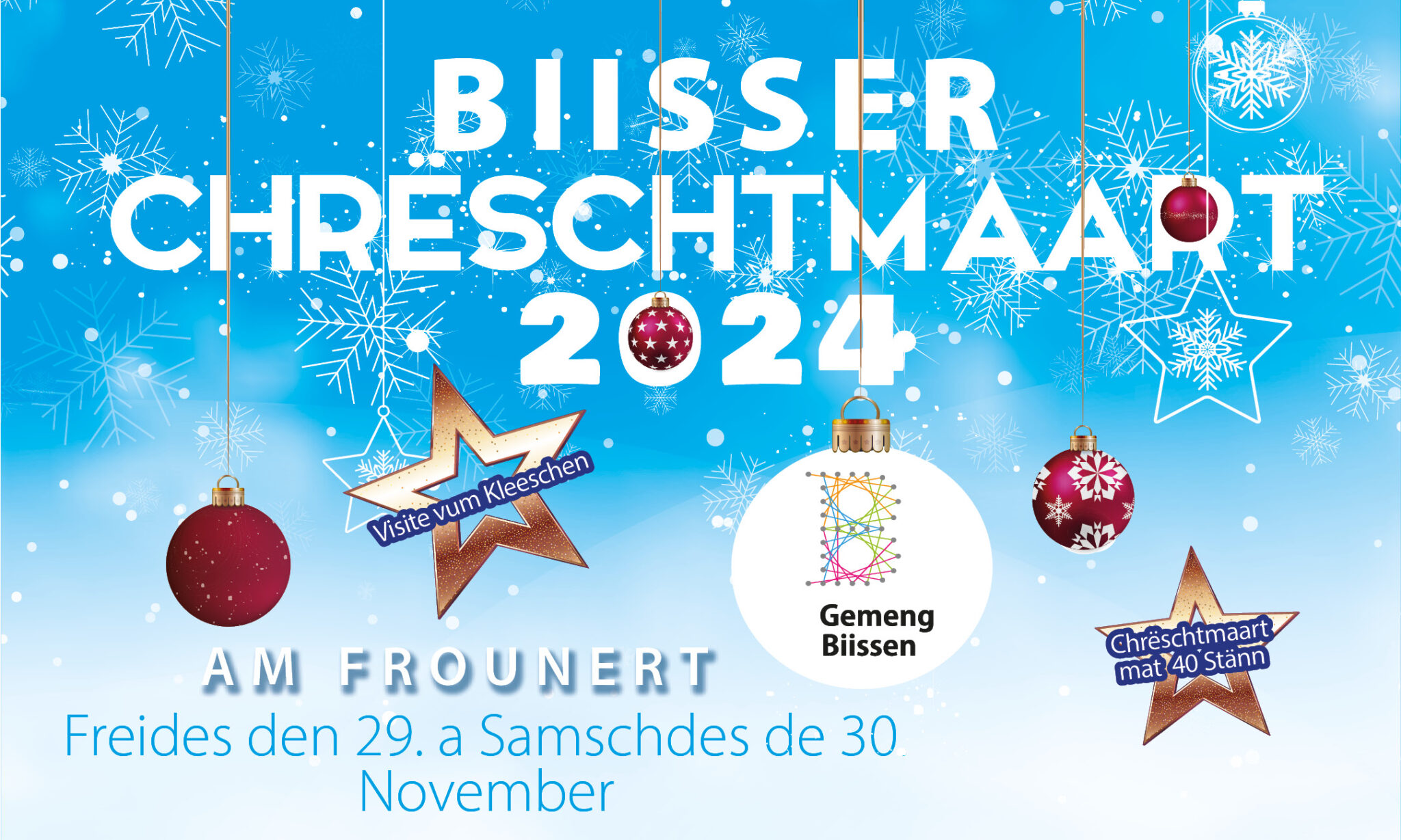 Biisser Chrëschtmaart